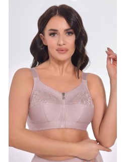 Biustonosz 586/brassiere zuza 100-105-róż Viki 2