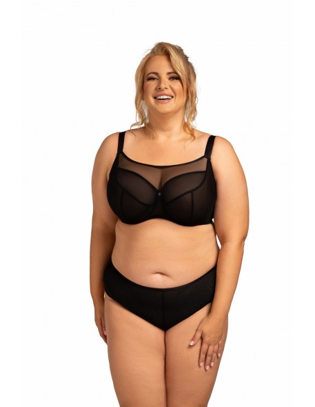 Salma crop top Nessa miękki biustonosz na duży...