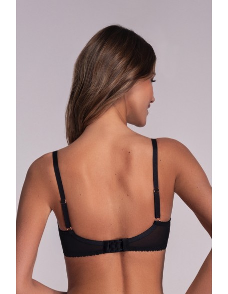 Biustonosz av 1396 czarny Ava - półusztywniany,...