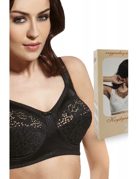 Biustonosz 579/brassiere-czarny Viki