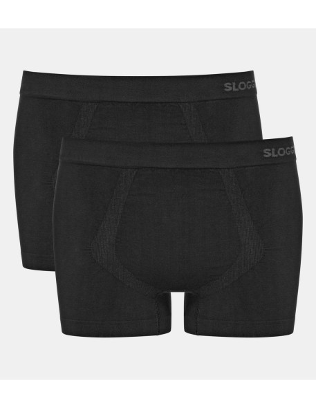 men go smooth short 2p black Sloggi