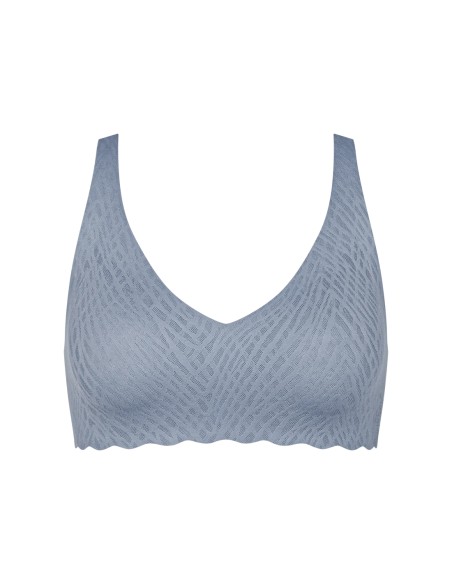 zero feel bliss soft bra bluish gray Sloggi