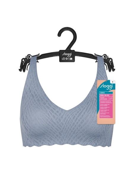 zero feel bliss soft bra bluish gray Sloggi