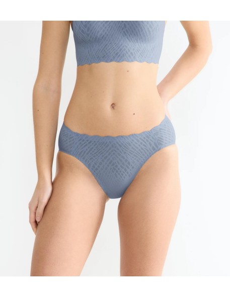 zero feel bliss high leg bluish gray Sloggi