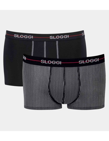 men start hipster c2p box red Sloggi