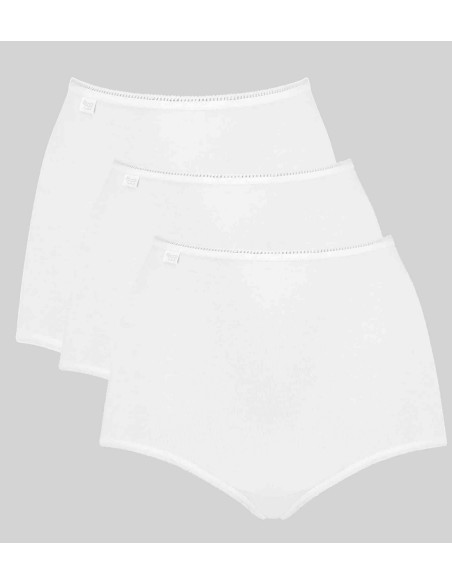 24/7 cotton maxi c3p white Sloggi