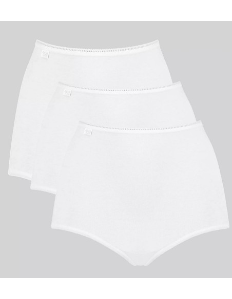 24/7 cotton maxi c3p white Sloggi