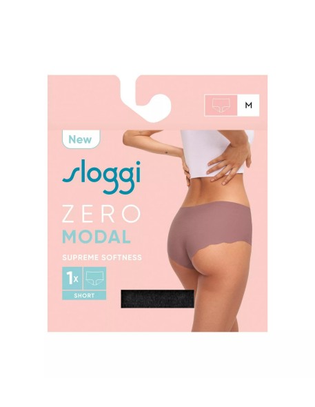 zero modal 2.0 short black Sloggi