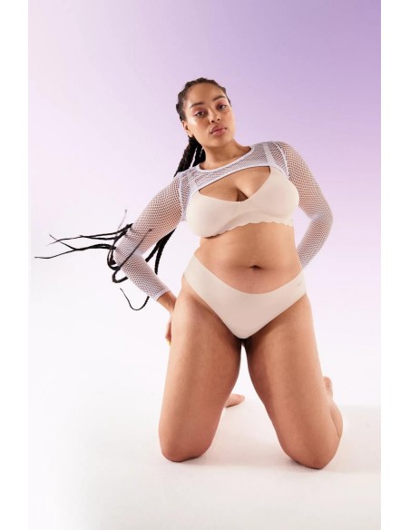 zero microfibre 2.0 soft bra angora Sloggi