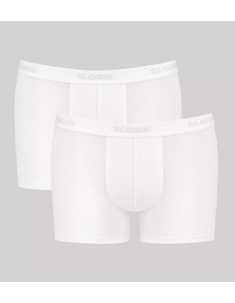 men 24/7 short 2p white Sloggi