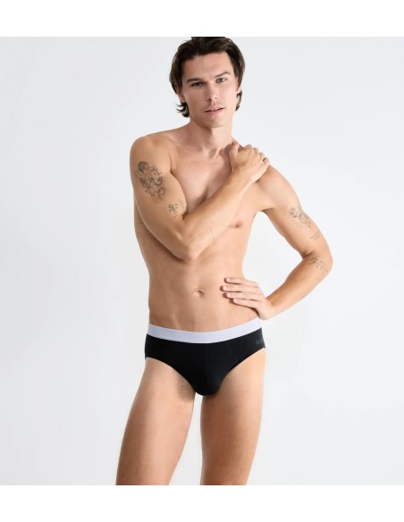 men go abc 2.0 brief 2p black Sloggi