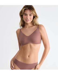 zero microfibre 2.0 bralette cacao Sloggi 2