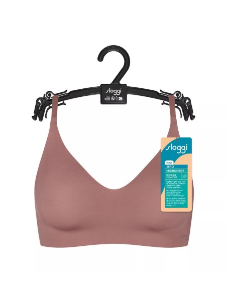 zero microfibre 2.0 bralette cacao Sloggi