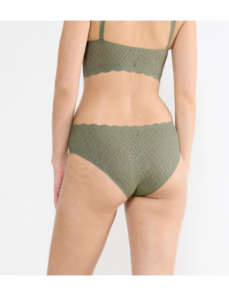 zero feel bliss hipster moss green old Sloggi