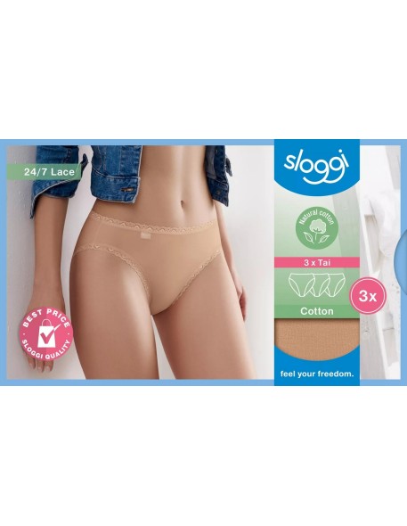 24/7 cotton lace tai c3p brush Sloggi