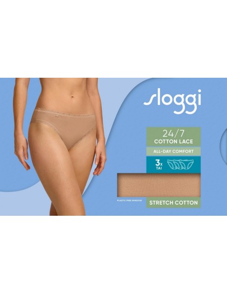 24/7 cotton lace tai c3p brush Sloggi