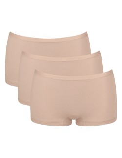 go daily cotton short 3p new beige Sloggi