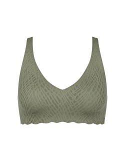 zero feel bliss soft bra moss green old Sloggi