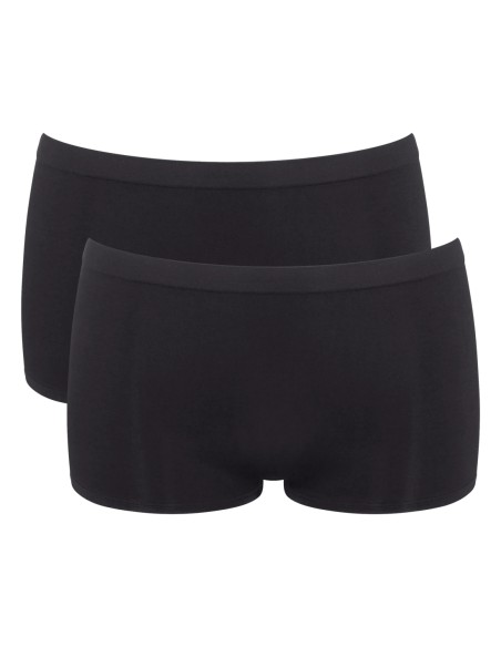 go sense short 2p black Sloggi