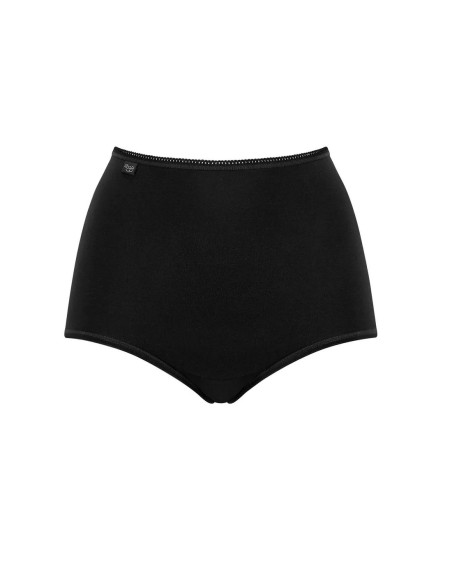 24/7 cotton maxi c3p black Sloggi