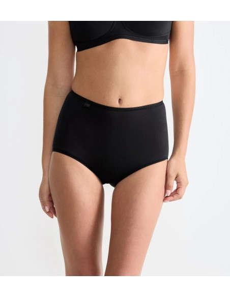 24/7 cotton maxi c3p black Sloggi