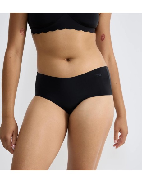 zero microfibre 2.0 short black Sloggi