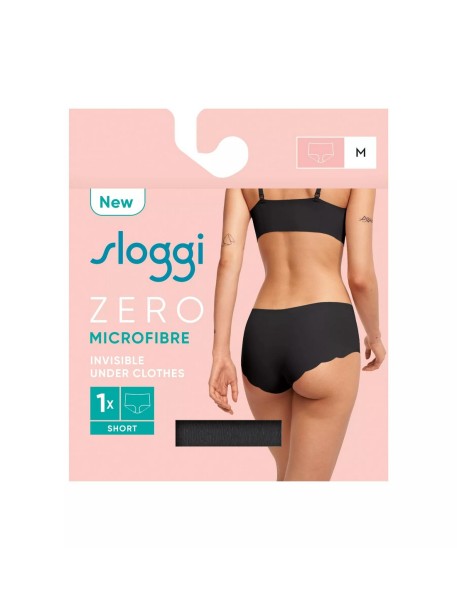 zero microfibre 2.0 short black Sloggi