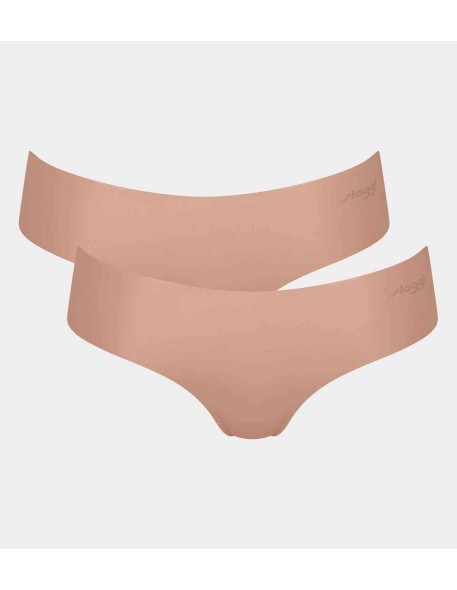 zero microfibre 2.0 hipster 2p cameo brown Sloggi