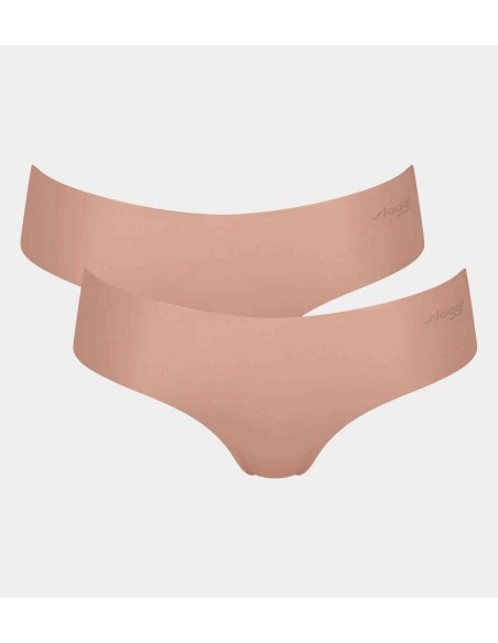 zero microfibre 2.0 hipster 2p cameo brown Sloggi