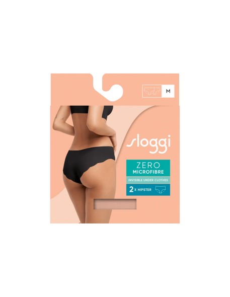zero microfibre 2.0 hipster 2p cameo brown Sloggi