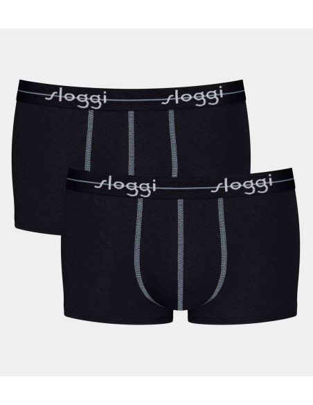 men start hipster c2p box black Sloggi