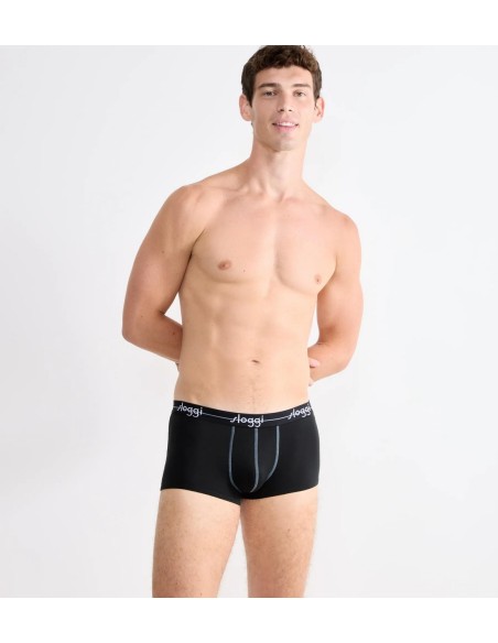 men start hipster c2p box black Sloggi