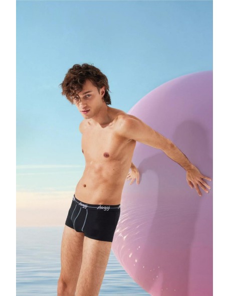 men start hipster c2p box black Sloggi