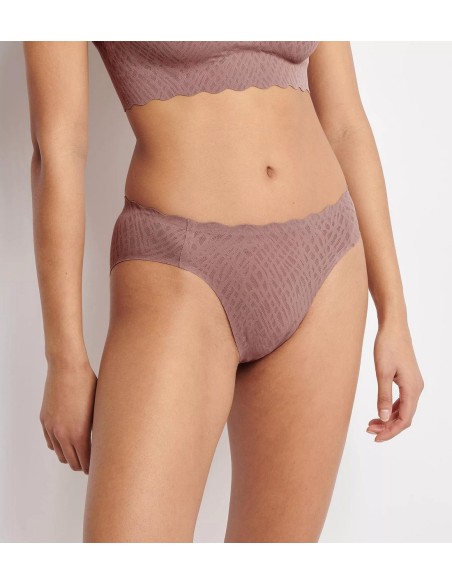 zero feel bliss high leg cacao Sloggi