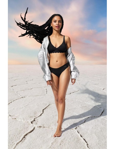 zero microfibre 2.0 soft bra black Sloggi