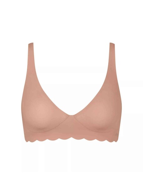 zero microfibre 2.0 soft bra cameo brown Sloggi