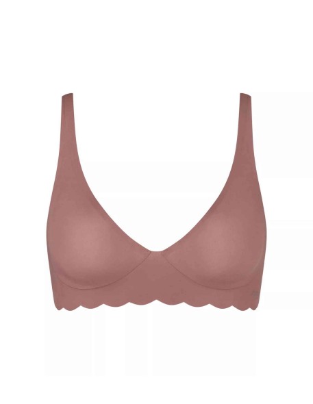 zero microfibre 2.0 soft bra cacao Sloggi