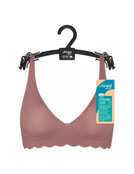 zero microfibre 2.0 soft bra cacao Sloggi