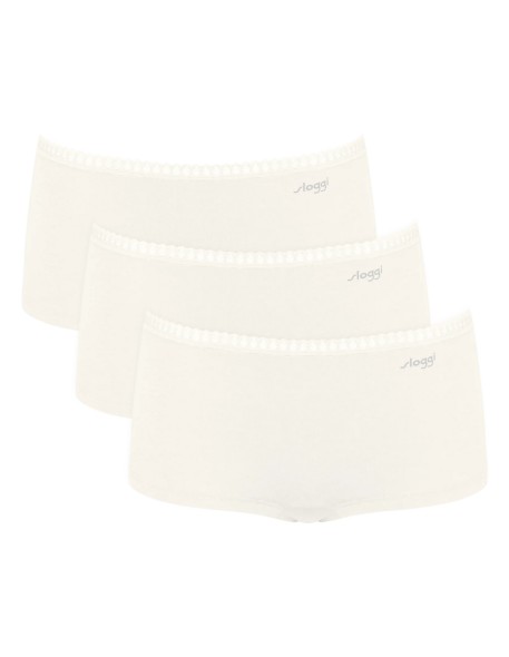 go crush short c3p silk white Sloggi