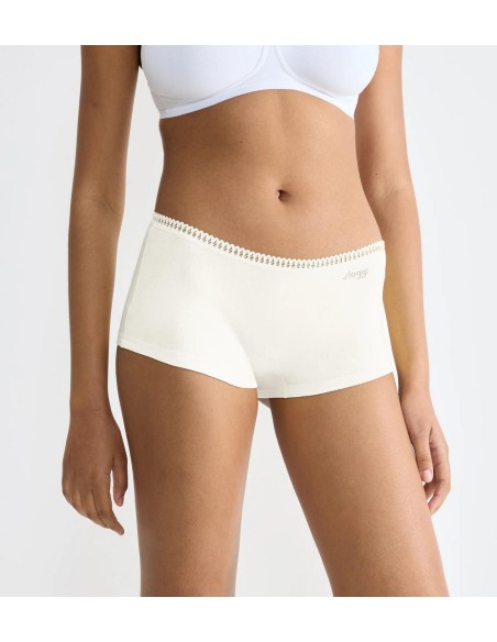 go crush short c3p silk white Sloggi