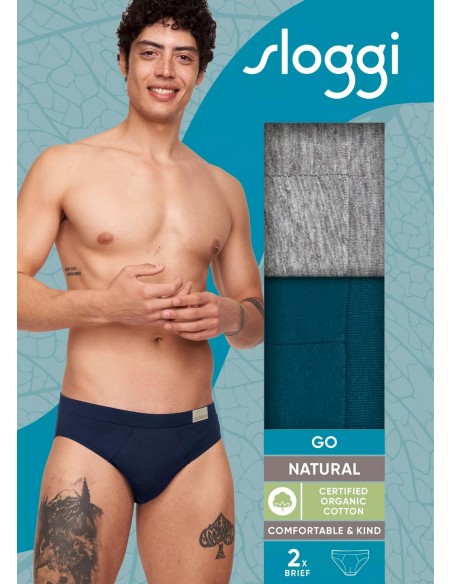 men go natural brief c2p multiple colours 1 Sloggi