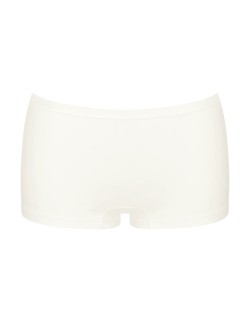 go daily cotton short silk white Sloggi
