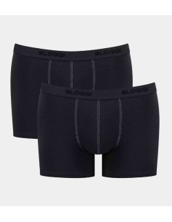 men 24/7 short 2p black Sloggi