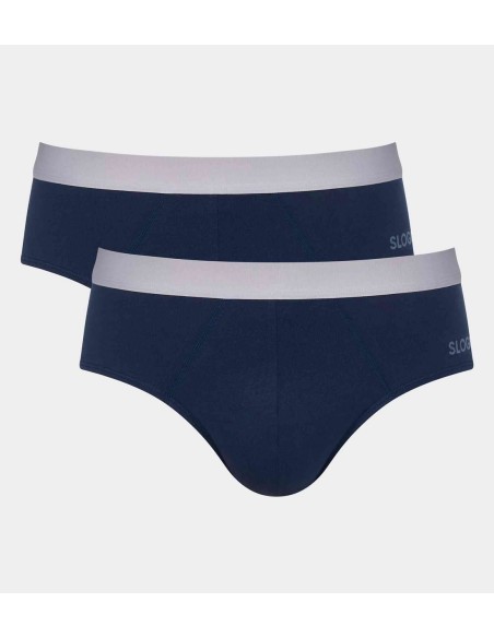 men go abc 2.0 brief 2p navy Sloggi