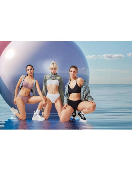 go daily cotton short black Sloggi