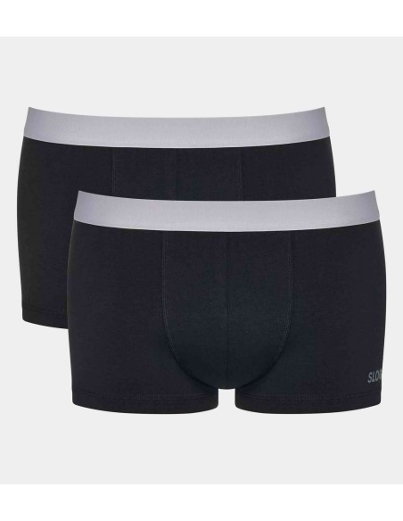 men go abc 2.0 hipster 2p black Sloggi