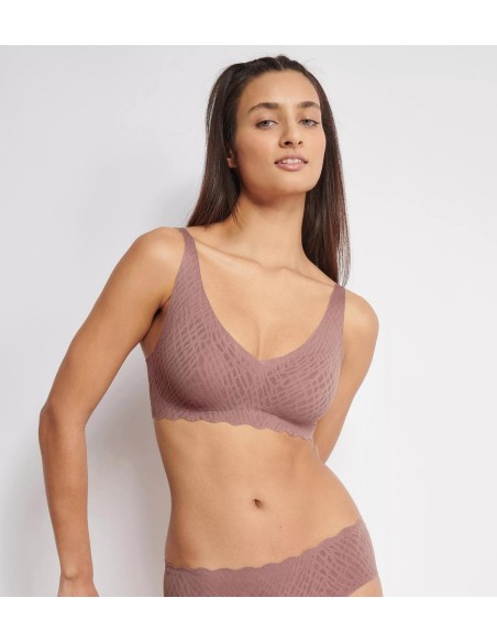 zero feel bliss soft bra cacao Sloggi