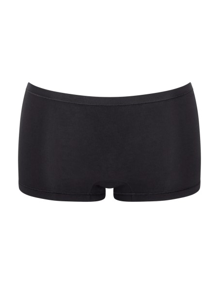 go daily cotton short 3p black Sloggi