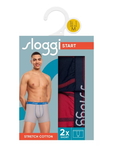 men start short c2p box blue Sloggi