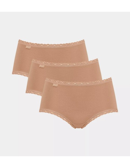 24/7 cotton lace midi c3p brush Sloggi